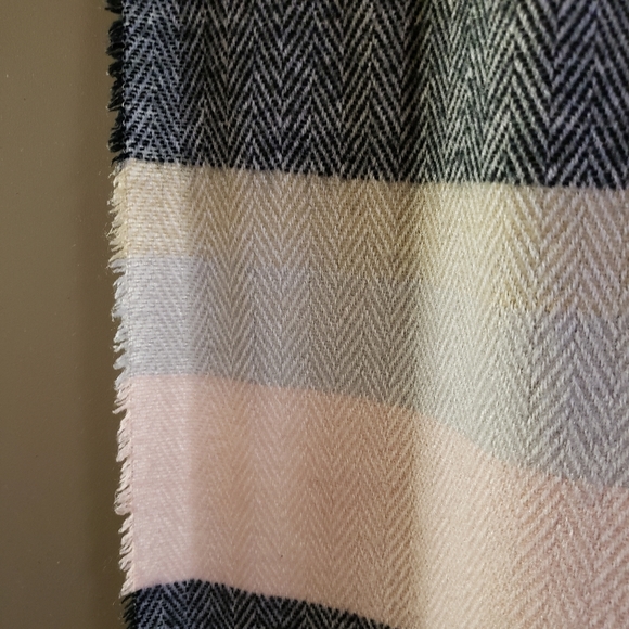 Isaac Mizrahi Striped Blanket Scarf - Picture 5 of 15